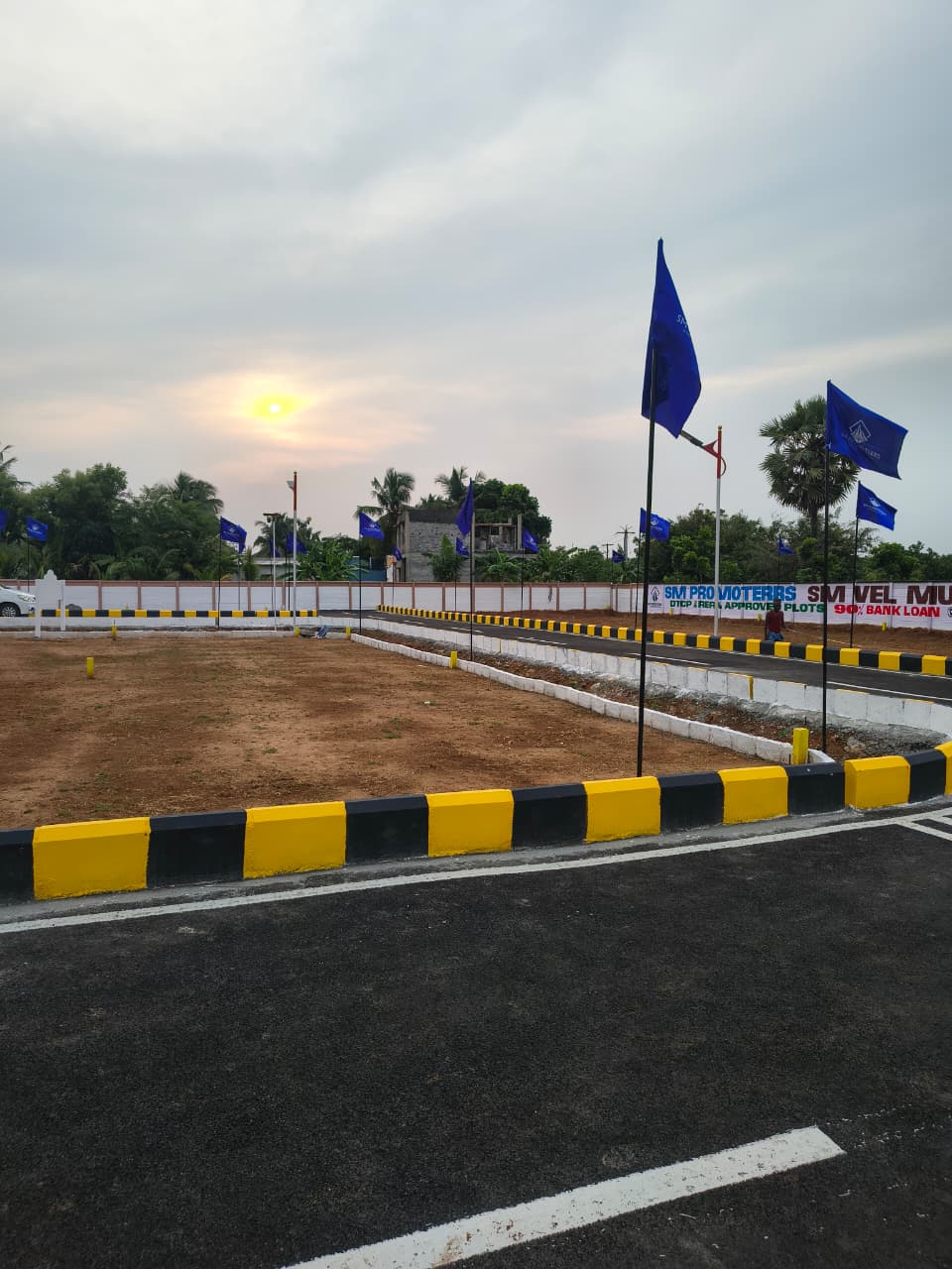 SM Vel Murugan Nagar entrance and roads